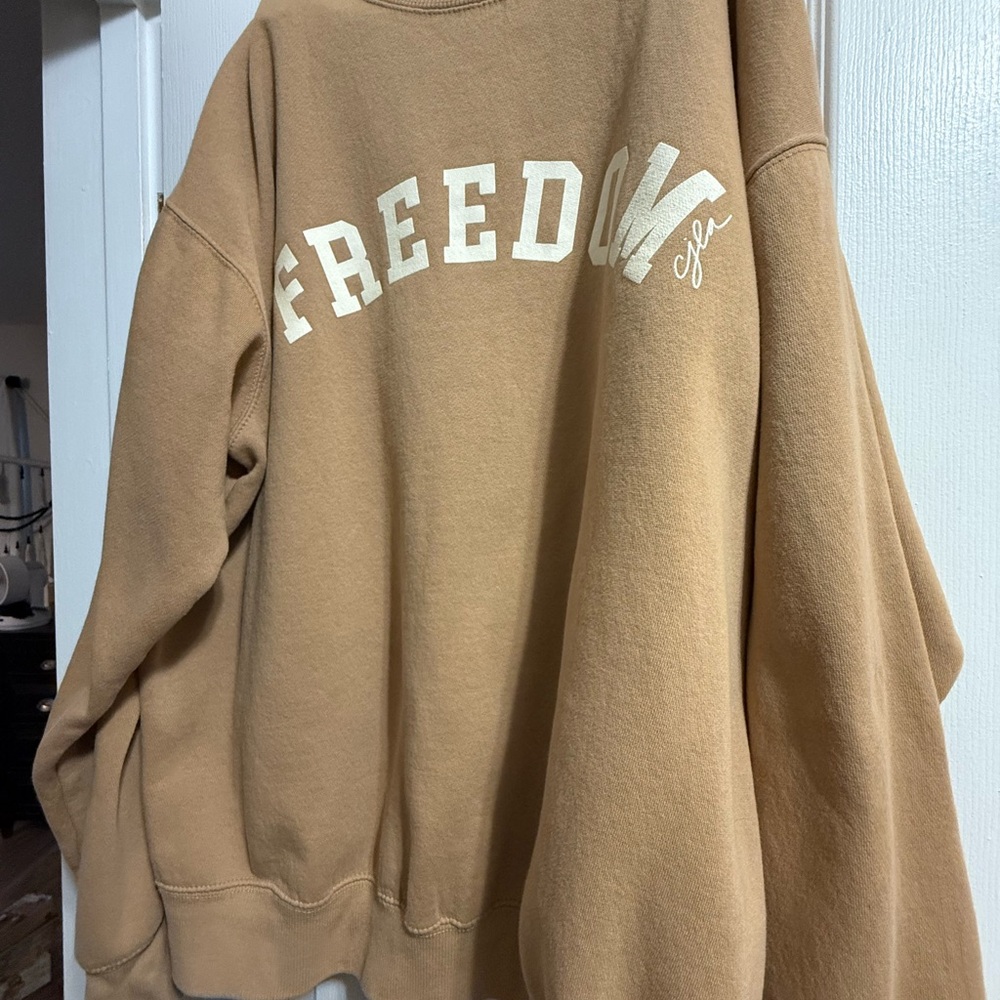 Brown FREEDOM Sweatshirt - Picture 2 of 4